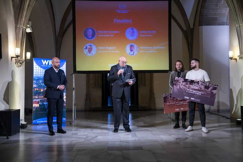 Uroczystość wręczenia nagród - Kulinarne Grand Prix Wrocławia